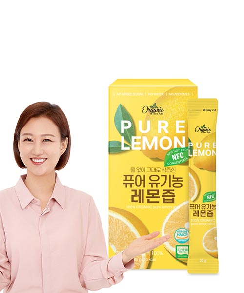 [천호엔케어] 퓨어 유기농레몬즙 20g x 15포